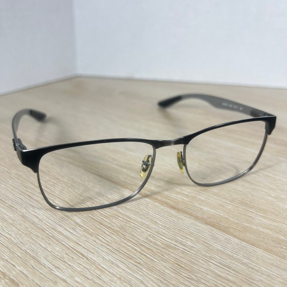 Ray-Ban RB8416 2916 Black Carbon Fiber Eyeglasses Frames READ DESC 55-17-145